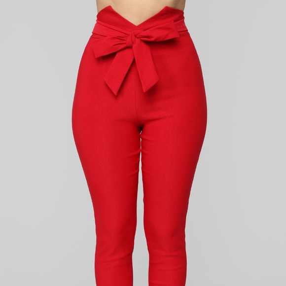 fashion nova knot your girl pants